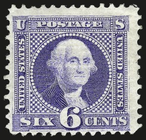 Sale 959, Lot 2289, 1869 Pictorial Issue (Scott 112-122), 6c Ultramarine (115) Sale 959, Lot 2289, 1869 Pictorial Issue (Scott 112-122)