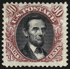 Sale 959, Lot 2344, 1875 Re-Issue of 1869 Pictorial Issue (Scott 123-133)