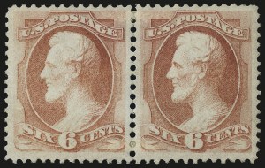 Sale 959, Lot 2367, 1870-71 National Bank Note Co. Ungrilled Issue (Scott 145-155)