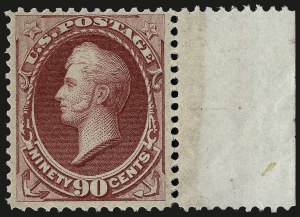 Sale 959, Lot 2386, 1870-71 National Bank Note Co. Ungrilled Issue (Scott 145-155)