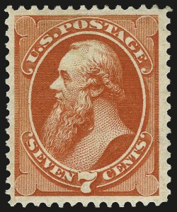 Sale 959, Lot 2395, 1873 Continental Bank Note Co. Issue (Scott 156-166)