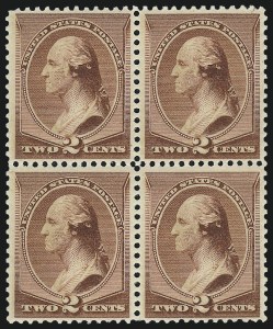 Sale 959, Lot 2439, 1881-83 American Bank Note Co. Issues (Scott 205-211B)