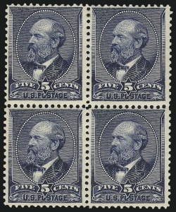 Sale 959, Lot 2460, 1887 American Bank Note Co. Issue (Scott 212-218), 5c Indigo (216) Sale 959, Lot 2460, 1887 American Bank Note Co. Issue (Scott 212-218)