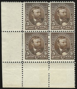 Sale 959, Lot 2475, 1890-93 Issue (Scott 219-229)
