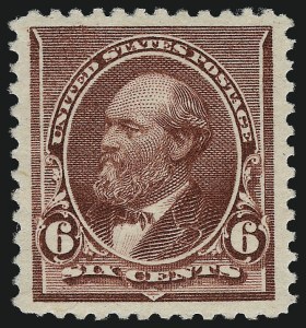 Sale Number 959, Lot Number 2476, 1890-93 Issue (Scott 219-229) Sale Number 959, Lot Number 2476, 1890-93 Issue (Scott 219-229)