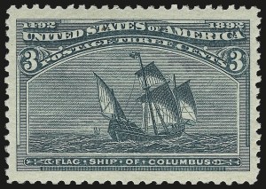 Sale Number 959, Lot Number 2495, 1893 Columbian Issue (Scott 230-245) Sale Number 959, Lot Number 2495, 1893 Columbian Issue (Scott 230-245)