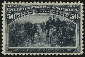 Sale Number 959, Lot Number 2520, 1893 Columbian Issue (Scott 230-245) Sale Number 959, Lot Number 2520, 1893 Columbian Issue (Scott 230-245)