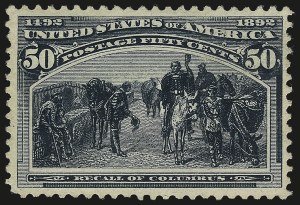 Sale 959, Lot 2525, 1893 Columbian Issue (Scott 230-245)