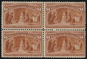 Sale 959, Lot 2533, 1893 Columbian Issue (Scott 230-245)