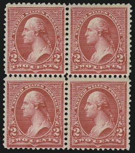Sale 959, Lot 2559, 1894 Unwatermarked Bureau Issue (Scott 246-263)