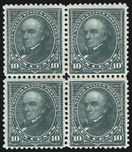 Sale 959, Lot 2569, 1894 Unwatermarked Bureau Issue (Scott 246-263)