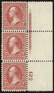 Sale 959, Lot 2578, 1895 Watermarked Bureau Issue (Scott 264-278)