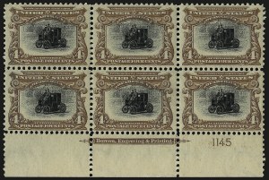 Sale 959, Lot 2676, 1901 Pan-American Issue (Scott 294-299)