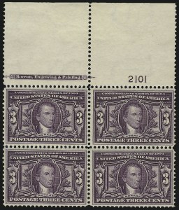 Sale 959, Lot 2726, 1904 Louisiana Purchase Issue (Scott 323-327)