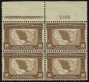 Sale 959, Lot 2735, 1904 Louisiana Purchase Issue (Scott 323-327)