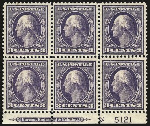 Sale 959, Lot 2745, 1908-10 Washington-Franklin Issues (Scott 331-356)