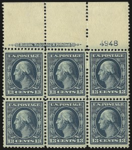 Sale 959, Lot 2753, 1908-10 Washington-Franklin Issues (Scott 331-356)