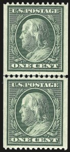 Sale 959, Lot 2762, 1908-10 Washington-Franklin Issues (Scott 331-356)