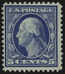 Sale 959, Lot 2777, 1909 Bluish Paper Issue (Scott 357-366)