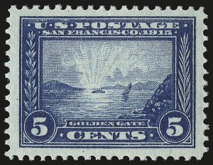 Sale 959, Lot 2817, 1913-15 Panama-Pacific Issue (Scott 397-404)