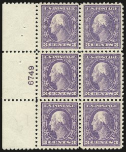 Sale 959, Lot 2866, 1913-15 Washington-Franklin Issues (Scott 424-461)