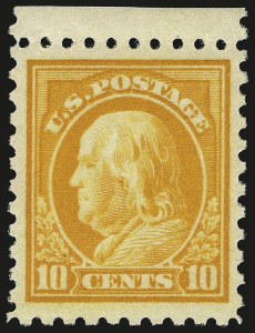 Sale 959, Lot 2875, 1913-15 Washington-Franklin Issues (Scott 424-461)