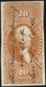 Sale 959, Lot 3269, Revenues (First thru Third Issues)