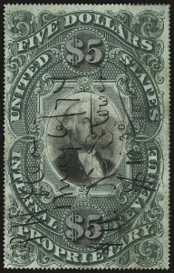 Sale 959, Lot 3277, Revenues (Proprietary thru Consular Service)