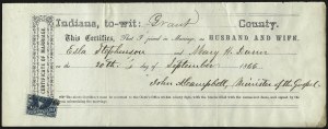 Sale 959, Lot 3318, Revenues on Documents from the Henry Tolman II Collection