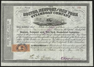 Sale 959, Lot 3325, Revenues on Documents from the Henry Tolman II Collection
