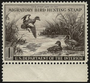 Sale Number 959, Lot Number 3383, Hunting Permit Singles Sale Number 959, Lot Number 3383, Hunting Permit Singles