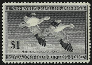 Sale Number 959, Lot Number 3384, Hunting Permit Singles Sale Number 959, Lot Number 3384, Hunting Permit Singles