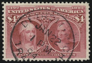 Sale 961, Lot 116, Columbian Issue