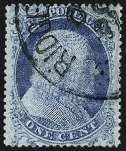 Sale Number 961, Lot Number 17, 1857-60 Issue Sale Number 961, Lot Number 17, 1857-60 Issue