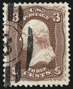 Sale 961, Lot 63, 1875 Re-Issue of 1861-66 Issue