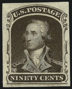 Sale 962, Lot 2009, Essays, Proofs and Specimens (1847 Issue thru 1861 Issue)