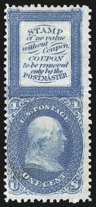 Sale 962, Lot 2048, Essays, Proofs and Specimens (Bowlsby Patent Coupon Essays)