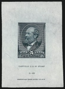 Sale 962, Lot 2100, Essays, Proofs and Specimens (1870-93 Bank Note Issues)