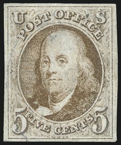 Sale 962, Lot 2198, 1847 Issue (Scott 1-4)