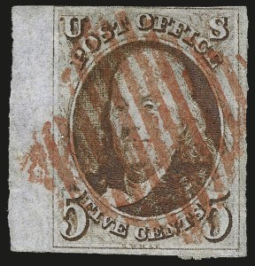 Sale 962, Lot 2210, 1847 Issue (Scott 1-4)