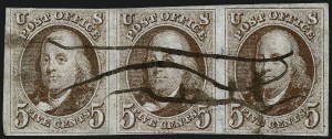 Sale 962, Lot 2213, 1847 Issue (Scott 1-4)