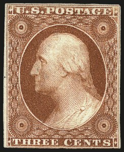 Sale 962, Lot 2231, 1851-56 Issue (Scott 5-17)