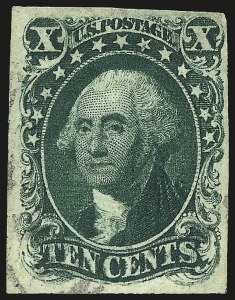 Sale 962, Lot 2250, 1851-56 Issue (Scott 5-17)