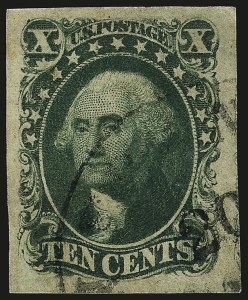Sale Number 962, Lot Number 2252, 1851-56 Issue (Scott 5-17) Sale Number 962, Lot Number 2252, 1851-56 Issue (Scott 5-17)