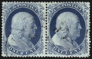 Sale 962, Lot 2263, 1857-60 Issue (Scott 18-39)