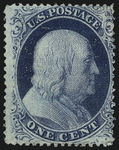 Sale 962, Lot 2267, 1857-60 Issue (Scott 18-39)