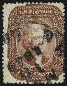 Sale 962, Lot 2274, 1857-60 Issue (Scott 18-39)