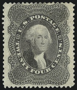 Sale Number 962, Lot Number 2293, 1857-60 Issue (Scott 18-39) Sale Number 962, Lot Number 2293, 1857-60 Issue (Scott 18-39)