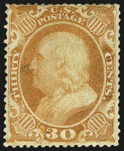 Sale 962, Lot 2296, 1857-60 Issue (Scott 18-39)