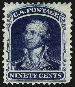Sale 962, Lot 2317, 1875 Reprint of 1857-60 Issue (Scott 40-47)